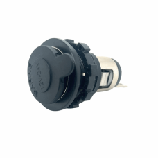 CIGARETTE LIGHTER SOCKET (HEAVY DUTY / MARINE / WATERPROOF) (12-24V DC / 15A)