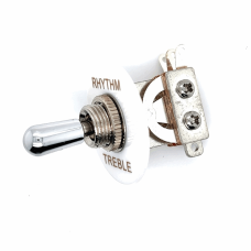GUITAR TOGGLE SWITCH 3-WAY PICKUP SELECTOR + PLATE + TIP (GIBSON)