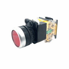 ROUND POWER BUTTON EMERGENCY STOP PUSH SWITCH (22MM) (400V AC / 10A)