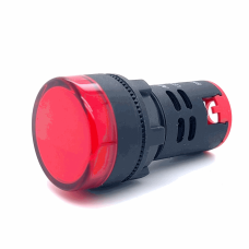 INDICATOR LIGHT (SCREW TERMINAL) (22MM) (220V) (RED)