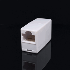 RJ45 MODULAR 8P8C FEMALE TO FEMALE COUPLER