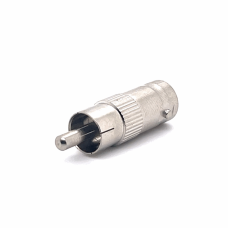 RCA MALE TO BNC FEMALE ADAPTOR