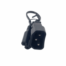 IEC MALE TO FIGURE 8 CABLE (22CM) (2.5A) (250V AC)