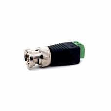 BNC MALE TO 2-PIN CONNECTOR