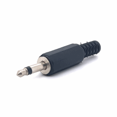 3.5MM MONO MALE CONNECTOR (PLASTIC)