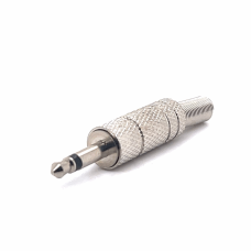 3.5MM MONO MALE CONNECTOR (METAL)