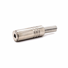 3.5MM STEREO FEMALE INLINE CONNECTOR (FULL METAL)
