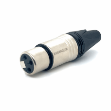 XLR (CANNON) FEMALE CONNECTOR (NEUTRIK STYLE)