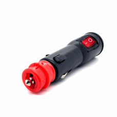 CIGARETTE LIGHTER PLUG WITH SWITCH 12/24V 8A