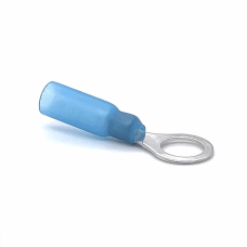 HEAT SHRINKABLE QUICK CRIMP RING TERMINAL (RV2-8) (BLUE) (STUD = 8.4MM) (OD 1.5-2.5MM2) (10-PACK) HEAT SHRINKABLE QUICK CRIMP RING TERMINAL (RV2-8) (BLUE) (STUD = 8.4MM) (OD 1.5-2.5MM2) (10-PACK)