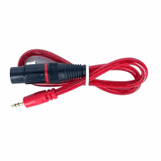 3.5MM STEREO MALE TO XLR (CANNON) FEMALE CABLE (50CM)
