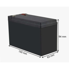 Battery 12V 7.2A Sealed Lead-Acid