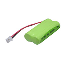 BATTERY 2.4V 800mAh 2XAAA NIMH WIRE LEADS AND 2 WAY CONNECTOR