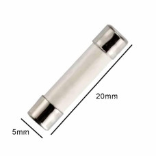 1Pcs Ceramic Fuse 0.1A 5x20mm Slow Blow 100mA 250vac
