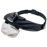 HEADBAND MAGNIFIER WITH LED