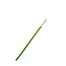 PANEL FLEX CABLE STRANDED 0.5MM GREEN / YELLOW 1m