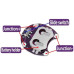 BATTERY HOLDER COIN CR2032 1-CELL ON PCB