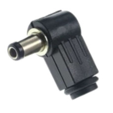 CONNECTOR DC PLUG 5.5X2.5MM 90-DEGREE