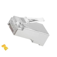 RJ45 PLUG SHIELDED CAT6