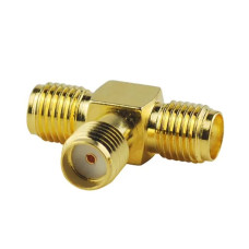 SMA ADAPTOR SPLITTER SMA SOCKET TO 2x SMA SOCKETS