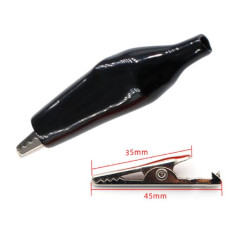CROCODILE CLIP 45MM BLACK