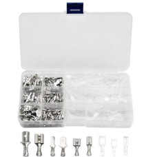 KIT UN-INSULATED CRIMP TERMINALS BLADE 270pcs
