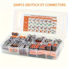 KIT DEUTSCH DT TYPE CONNECTORS 200pcs