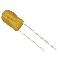 6.8uF 35VDC CAPACITOR TANTALUM BEAD