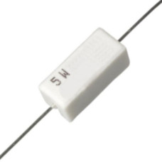 1E 5W CERAMIC WIRE WOUND RESISTOR 5% 1E0