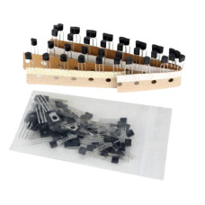 KIT TRANSISTORS, 8 TYPES, 100PCS