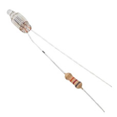 LAMP NEON 15x6mm WITH RESITOR FOR 220Vac