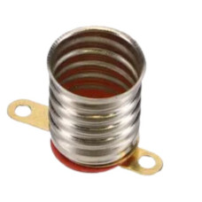 LAMP HOLDER E10 WITH SOLDER TAGS