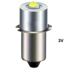 LAMP P13.5S LED 3Vdc 380mA 9X23