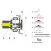 DIY KIT MOTOR DC BRUSHED 3VDC WITH 42/200 RPM GEARBOX