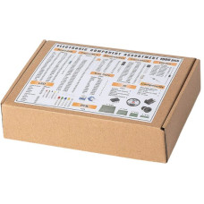 PROTOTYPING KIT WITH 1900 ELECTRONIC COMPONENTS