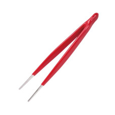 TWEEZERS STAINLESS STEEL INSULATED 160MM - STRAIGHT