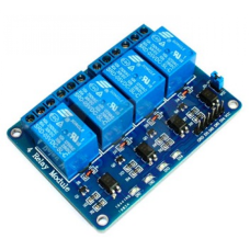 4 CHANNEL 12V RELAY MODULE WITH LIGHT COUPLING