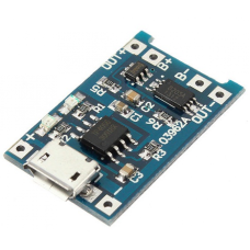 TP4056 CHARGING MODULE MICRO INTERFACE WITH CHARGE PROTECTION
