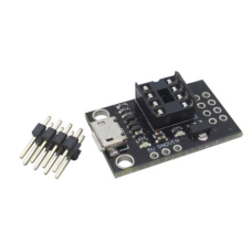 T42 BLACK DEVELOPMENT PROGRAMMER BOARD FOR ATTINY13A/ATTINY25/ATTINY45/ATTINY85