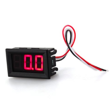 0.56INCH 3 WIRES LED MINI DIGITAL VOLTMETER DC 0V TO 99.9V RED/GREEN/BLUE