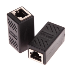 RJ45 COUPLER FEMALE TO FEMALE NETWORK ETHERNET LAN CONNECTOR
