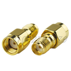 RF ELECTRICAL SMA ADAPTER RP-SMA PLUG(FEMALE PIN) TO SMA JACK STRAIGHT COAXIAL ADAPTER MALE AND FEMALE REVERSED POLARITY
