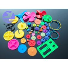 COLORFUL, DIY 55 KINDS OF COLOR PLASTIC GEAR PACKAGE, TRANSMISSION, TOY CAR, GEAR MOTOR, MOTOR GEAR