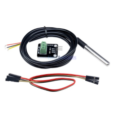 DS18B20 Waterproof Temperature Sensor Probe with Terminal Adapter – 1-Wire