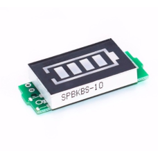LITHIUM BATTERY CAPACITY INDICATOR MODULE 2S 6.8V-8.4V BLUE
