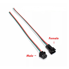 3PIN SM2.54 JST CONNECTOR WIRE 10CM