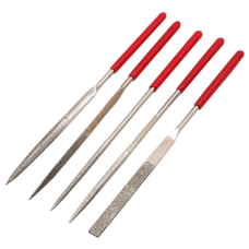 JM-FL1-1 5PCS/LOT DIAMOND FILES WOOD CARVING CRAFT TOOL STEEL NEEDLE FILES 140MM DIAMOND FILES