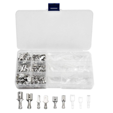 SILVER 270PCS ASSORTMENT KIT 2.8/4.8/6.3MM CONNECTOR CRIMP TERMINAL BLOCK