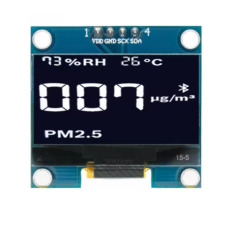 1.3INCH 4PIN OLED DISPLAY WHITE (START WITH VCC)