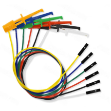DUPONT FEMALE TO HOOK TEST CABLE 6 COLORS